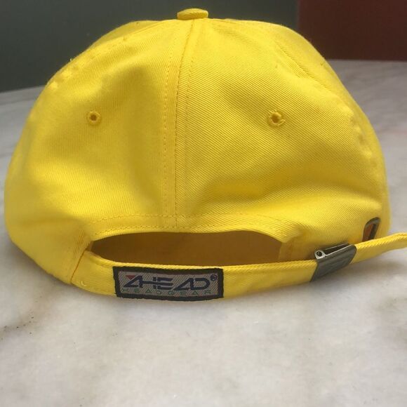 Vintage Dad Hat “Wildfire Golf Club 1999” Yellow | Embroidered | Adjustable - Picture 4 of 7